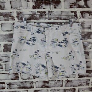 Old Navy Pixie Size 10 Shorts Islands Summer Vacation White